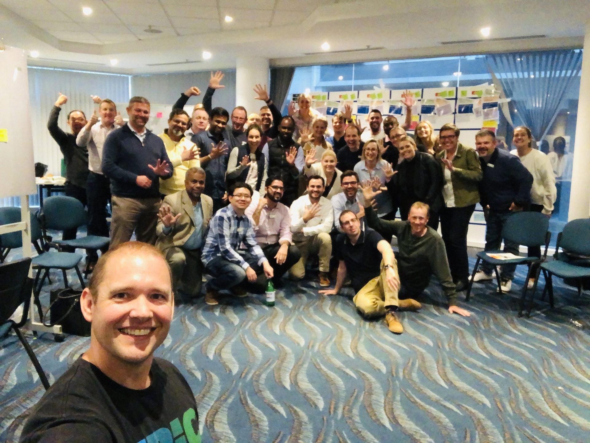 EPiC team facilitating transformation workshop